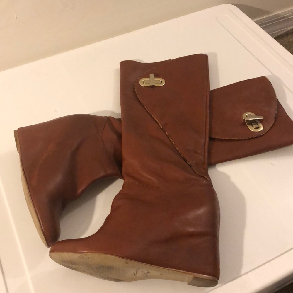 Rowen Brown Knee-High Boots